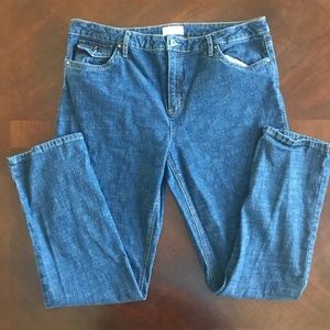 Talbots Straight Leg Stretch Jeans